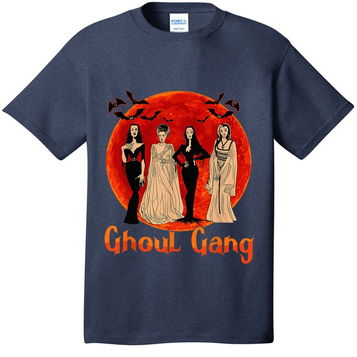 Ghoul Gang Horror Goth Queens Halloween Bride Funny Retro T-Shirt