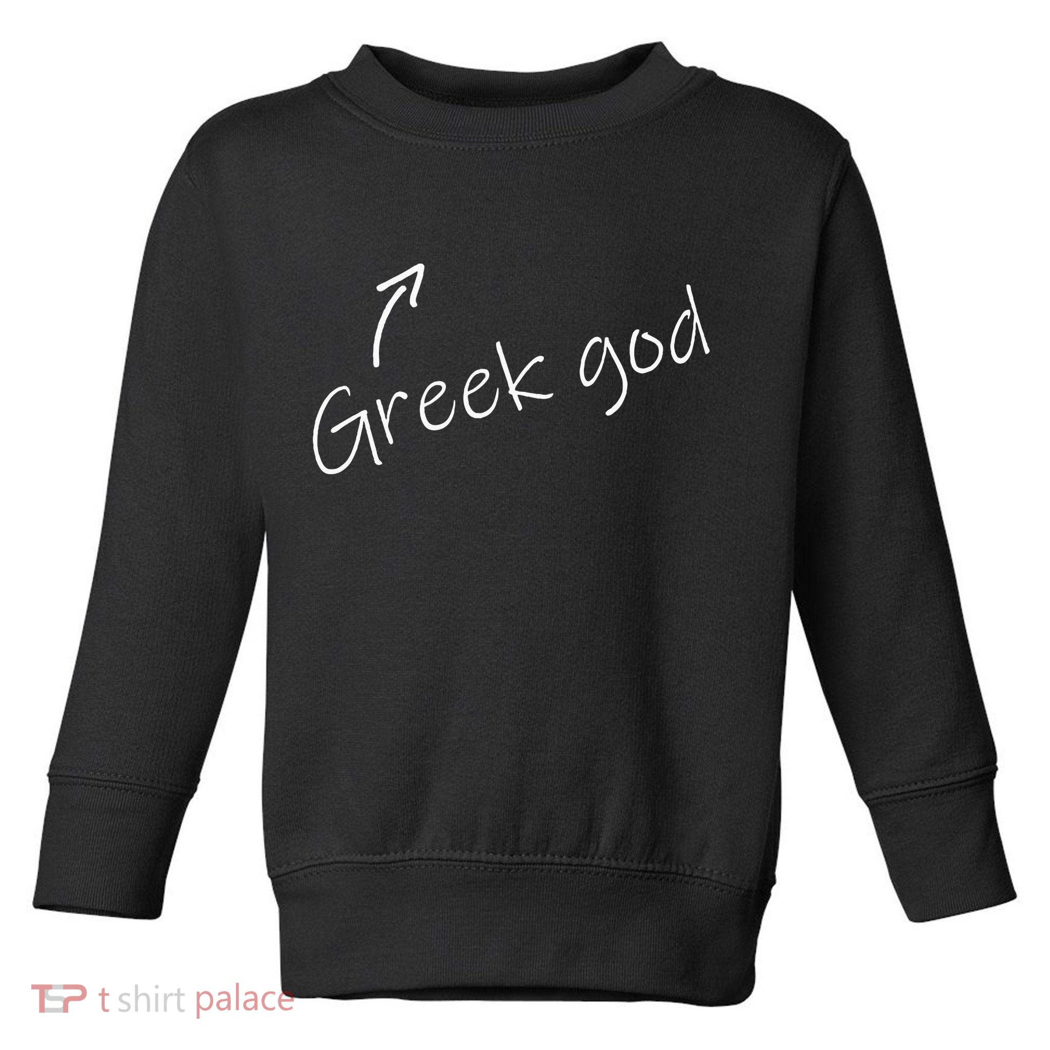 Greek God Halloween Costume Funny Adult Humor Party Toddler Sweatshirt