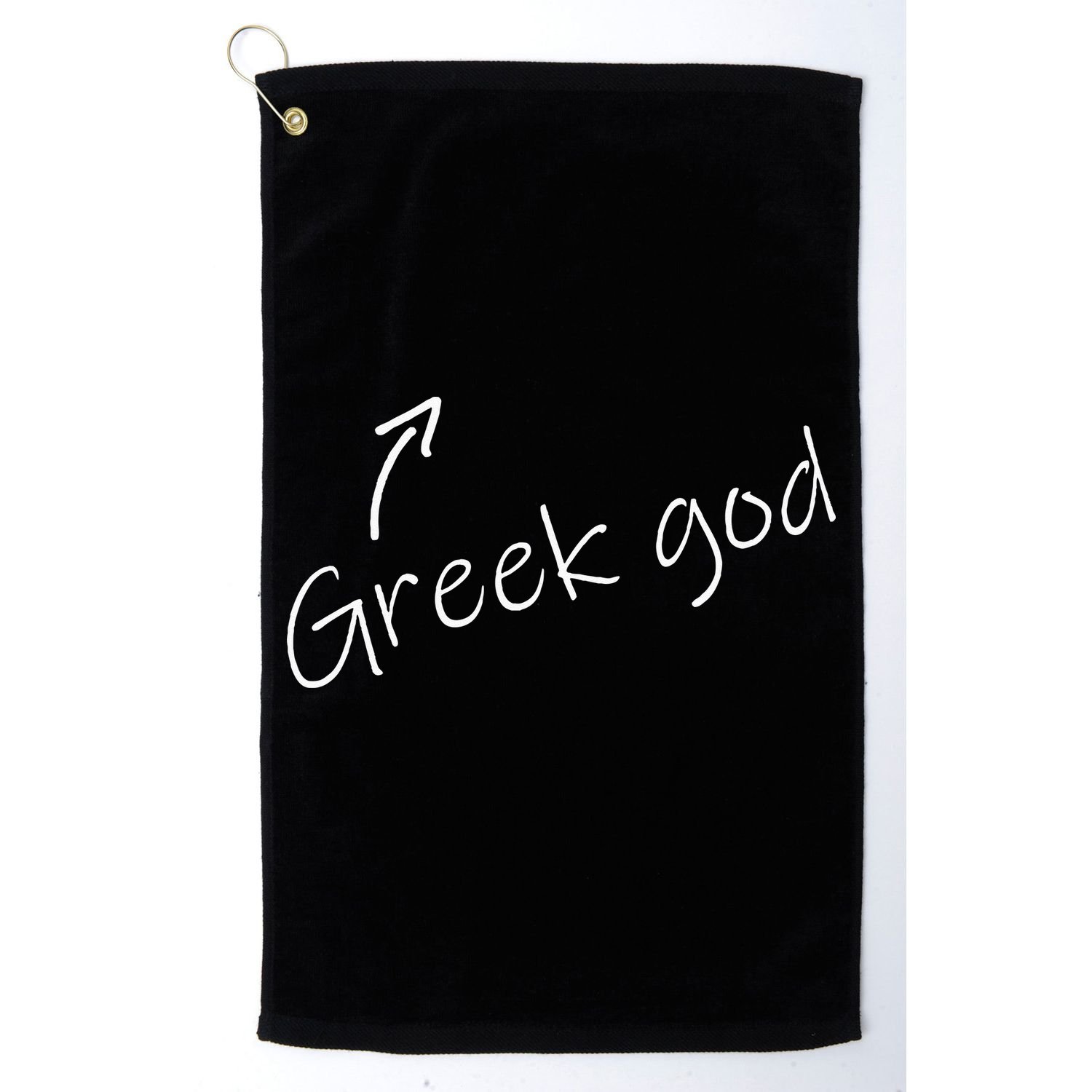 Greek God Halloween Costume Funny Adult Humor Party Golf Towel