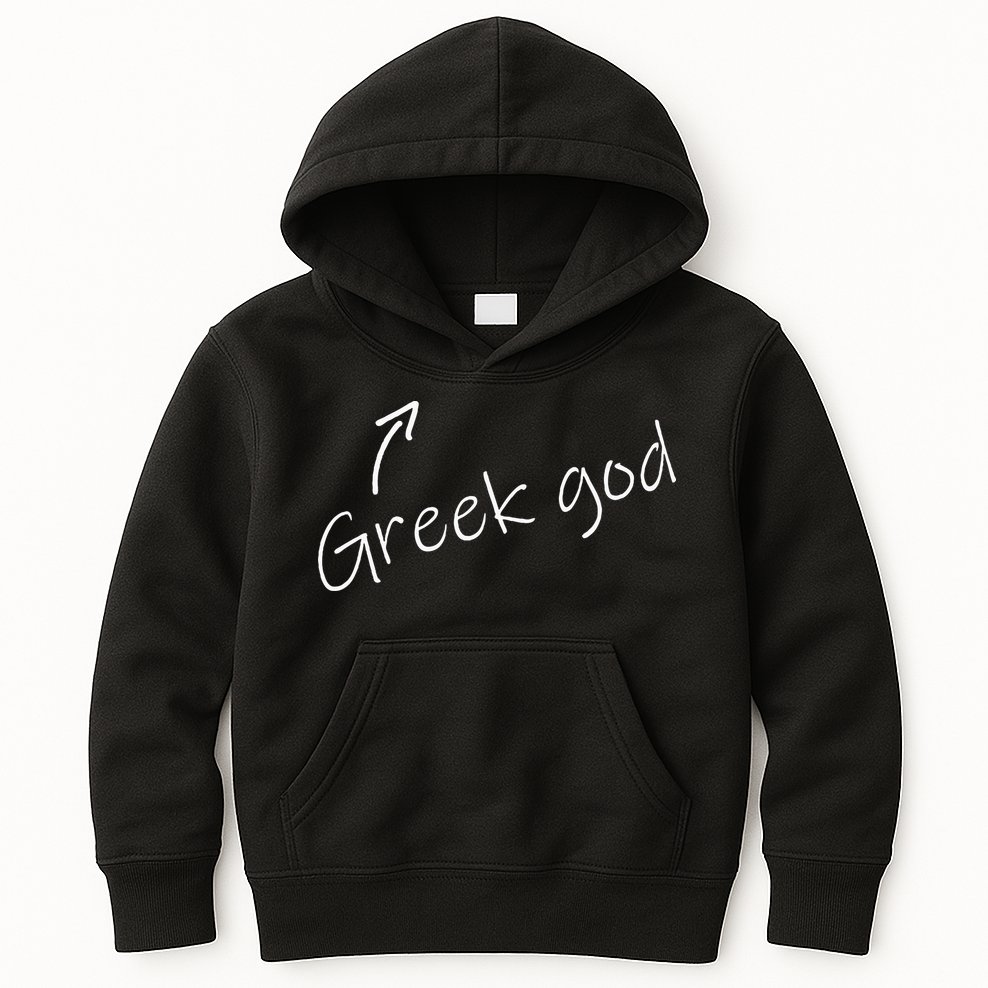 Greek God Halloween Costume Funny Adult Humor Party Kids Hoodie