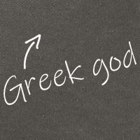 Greek God Halloween Costume Funny Adult Humor Party Cotton Canvas Backpack