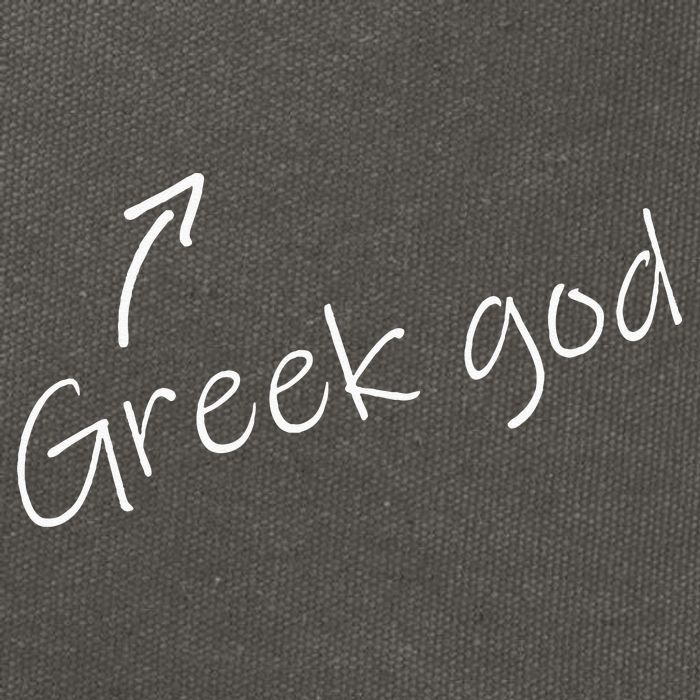 Greek God Halloween Costume Funny Adult Humor Party Cotton Canvas Backpack