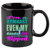 Gymnastics Gift Hands Ripped From A Bars Gift 11oz C Handle Ceramic Mug