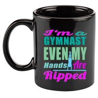 Gymnastics Gift Hands Ripped From A Bars Gift 11oz C Handle Ceramic Mug