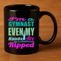 Gymnastics Gift Hands Ripped From A Bars Gift 11oz C Handle Ceramic Mug