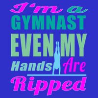 Gymnastics Gift Hands Ripped From A Bars Gift Tall Hoodie