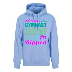 Gymnastics Gift Hands Ripped From A Bars Gift Unisex Surf Hoodie