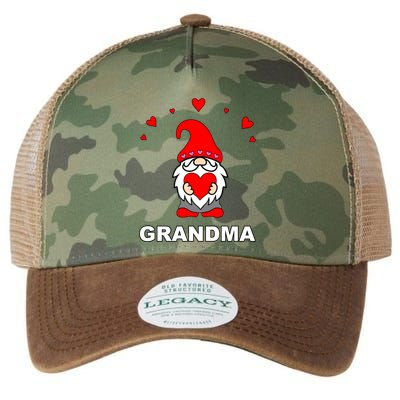 Grandma Grandmother Happy MotherS Day Gift Gnome Cute Elf Gift Legacy Tie Dye Trucker Hat