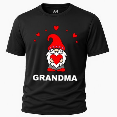 Grandma Grandmother Happy MotherS Day Gift Gnome Cute Elf Gift Performance Shirt