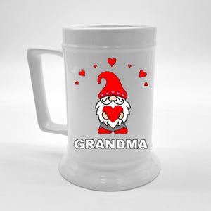 Grandma Grandmother Happy MotherS Day Gift Gnome Cute Elf Gift Beer Stein