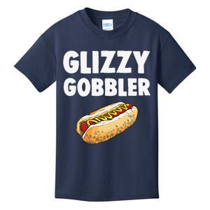 Glizzy Gobbler Hot Dog Eating Champion Funny Meme Kids T-Shirt