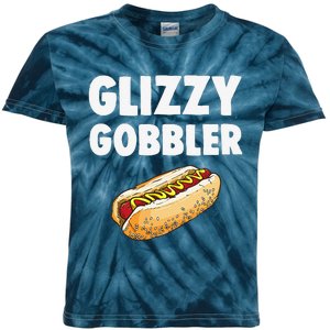 Glizzy Gobbler Hot Dog Eating Champion Funny Meme Kids Tie-Dye T-Shirt