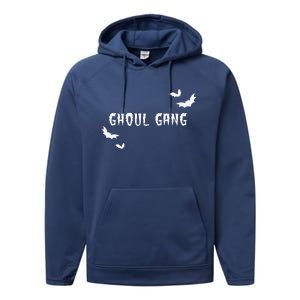 Ghoul Gang Halloween Bats Spooky Performance Fleece Hoodie