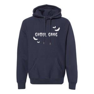 Ghoul Gang Halloween Bats Spooky Premium Hoodie