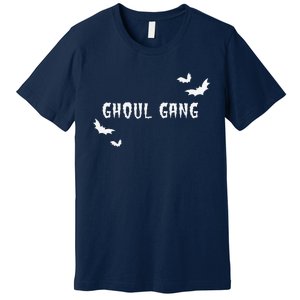 Ghoul Gang Halloween Bats Spooky Premium T-Shirt