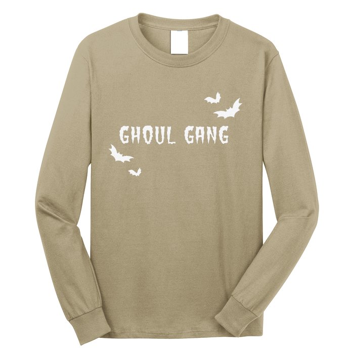 Ghoul Gang Halloween Bats Spooky Long Sleeve Shirt