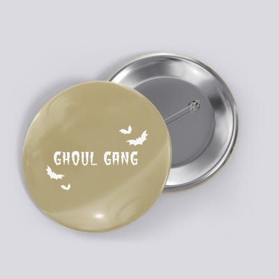 Ghoul Gang Halloween Bats Spooky Button