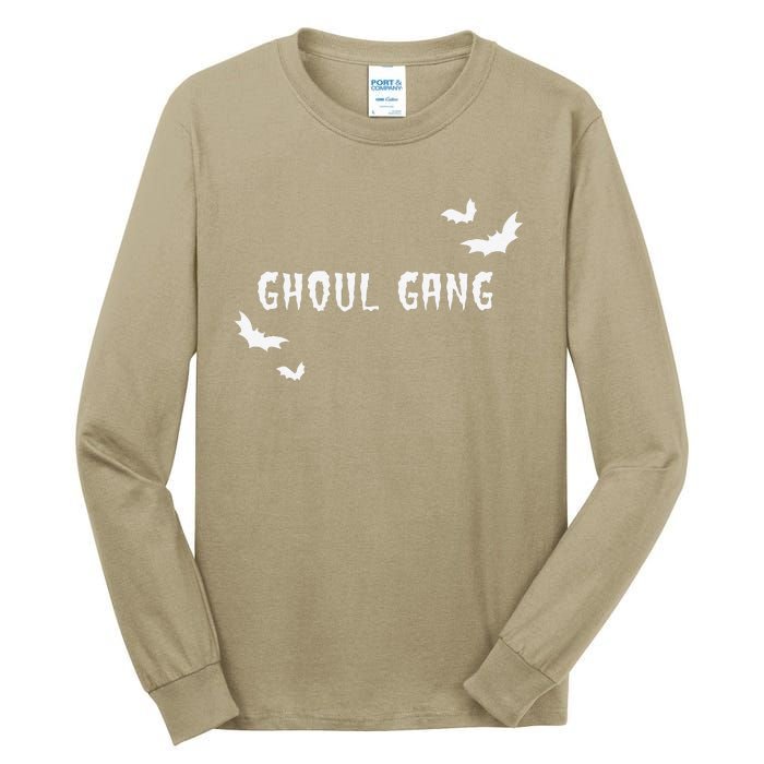 Ghoul Gang Halloween Bats Spooky Tall Long Sleeve T-Shirt