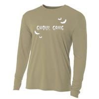 Ghoul Gang Halloween Bats Spooky Cooling Performance Long Sleeve Crew