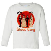 Ghoul Gang Horror Goth Queens Halloween Bride Toddler Long Sleeve Shirt