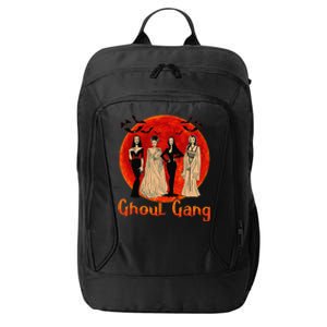 Ghoul Gang Horror Goth Queens Halloween Bride Funny Retro City Backpack