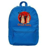 Ghoul Gang Horror Goth Queens Halloween Bride Funny Retro 16 in Basic Backpack