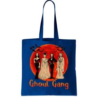 Ghoul Gang Horror Goth Queens Halloween Bride Funny Retro Tote Bag