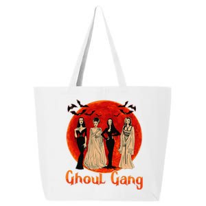 Ghoul Gang Horror Goth Queens Halloween Bride Funny Retro 25L Jumbo Tote