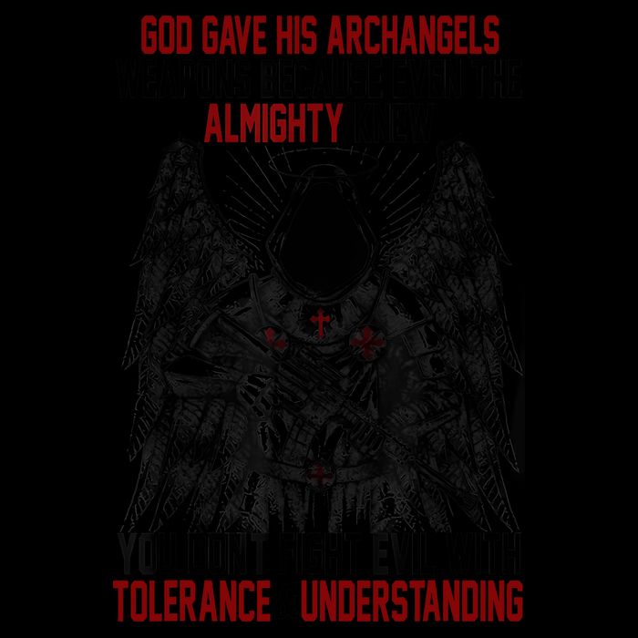 God Gave His Archangels Weapons Because Even The Almighty City Backpack