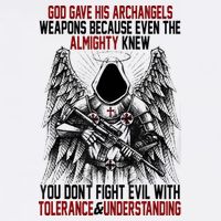God Gave His Archangels Weapons Because Even The Almighty Cool Comfort Performance Bucket Hat