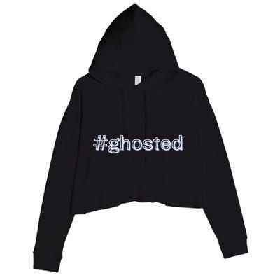 Ghosted Crop Fleece Hoodie