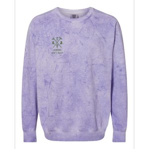 Gardening Garden Hoeing Aint Easy Colorblast Crewneck Sweatshirt