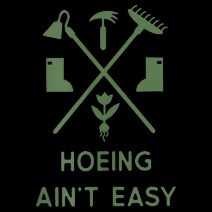 Gardening Garden Hoeing Aint Easy Cooling Performance Crew T-Shirt