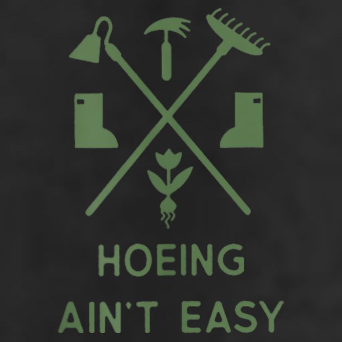 Gardening Garden Hoeing Aint Easy 11oz C Handle Ceramic Mug