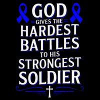 God Gives Hardest Battle Juvenile Arthritis Awareness Backpack