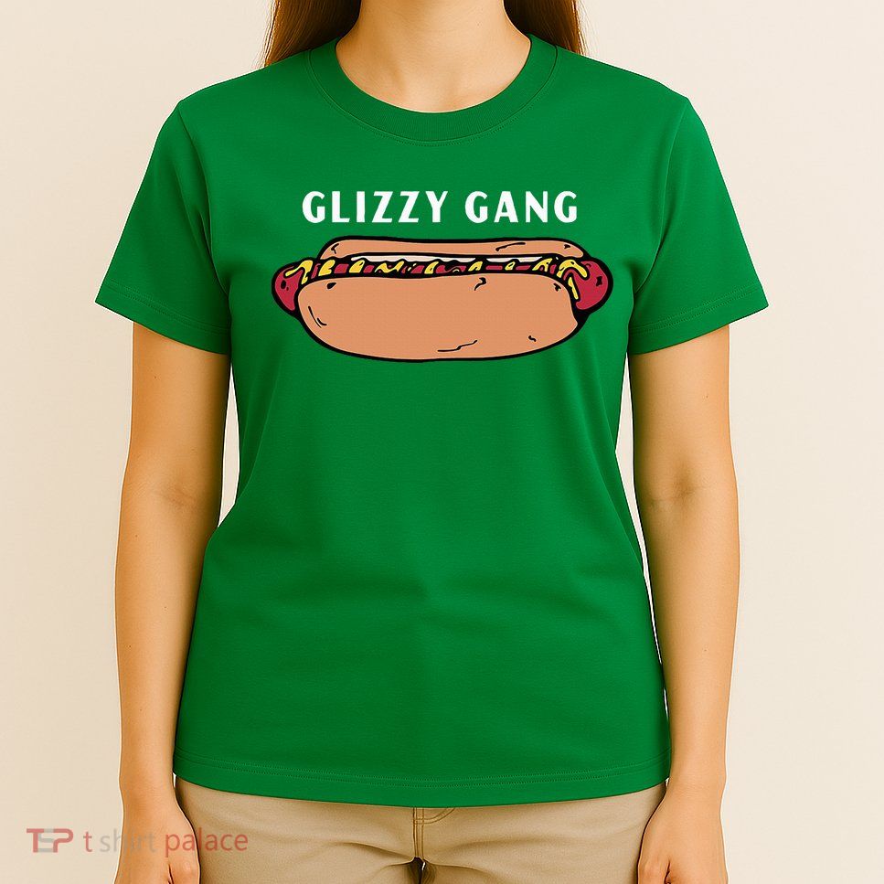 Glizzy Gang Hotdog Funny T-Shirt