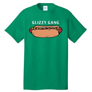 Glizzy Gang Hotdog Funny Tall T-Shirt