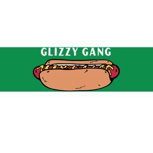 Glizzy Gang Hotdog Funny Bumper Sticker