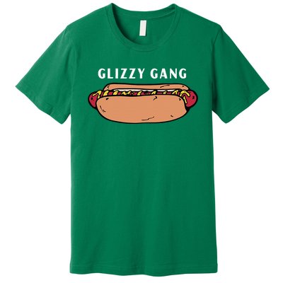 Glizzy Gang Hotdog Funny Premium T-Shirt