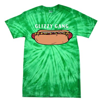 Glizzy Gang Hotdog Funny Tie-Dye T-Shirt