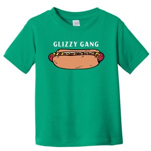 Glizzy Gang Hotdog Funny Toddler T-Shirt