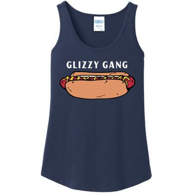 Glizzy Gang Hotdog Funny Ladies Essential Tank