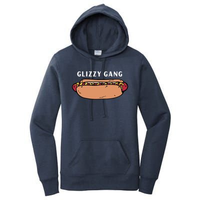 Glizzy Gang Hotdog Funny Women's Pullover Hoodie