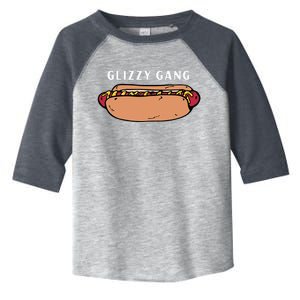 Glizzy Gang Hotdog Funny Toddler Fine Jersey T-Shirt