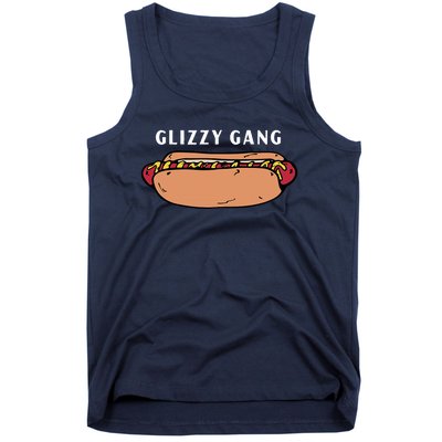 Glizzy Gang Hotdog Funny Tank Top