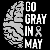 Go Gray In May Brain Tumor Awareness Cooling Performance Crew T-Shirt