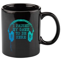 Gaming Gamer I Paused My Game To Be Here Gift 11oz C Handle Ceramic Mug