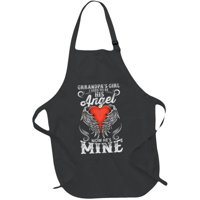Grandpas Girl I Used To Be His Angel Now Hes Mine Apron