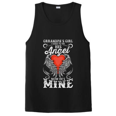 Grandpas Girl I Used To Be His Angel Now Hes Mine PosiCharge Competitor Tank