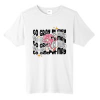 Go Gray In May Brain Tumor Awareness Nurse Brain Mental Brain Cancer Patients Tall Fusion ChromaSoft Performance T-Shirt